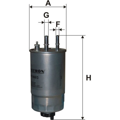 FILTRON Kraftstofffilter PP 966/3