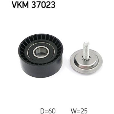 Multi-V-Spannrolle MERCEDES A,B-Klasse 11 VKM 37023