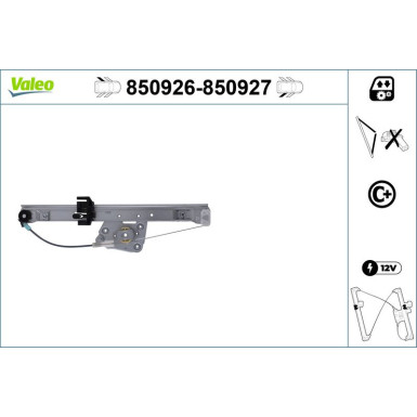 VALEO Fensterheber 850926 VALEO Fensterheber 850926