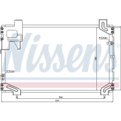 Kondensator PKW TOYOTA Avensis 03 FIRST FIT 940020