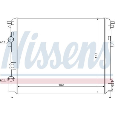 Wasserkühler PKW 63809 Wasserkühler PKW 63809