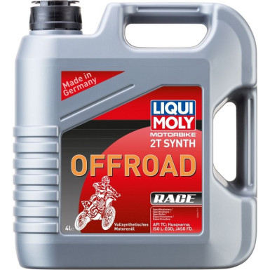 Liqui Moly Motorbike 2T Synth Offroad Race 4 l 3064 4L Kanister Kunststoff