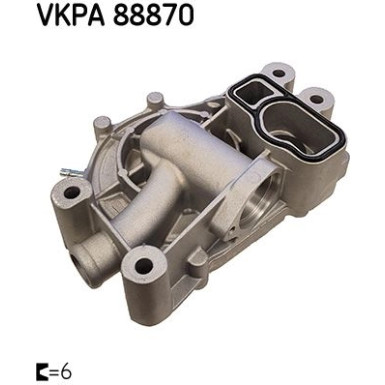 Wasserpumpe, Motorkühlung VKPA 88870 Wasserpumpe, Motorkühlung VKPA 88870