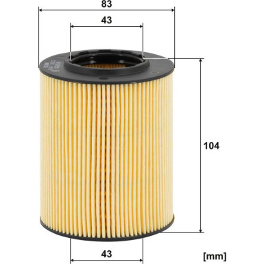 FILTRON Ölfilter OE 649 FILTRON Ölfilter OE 649