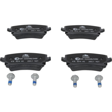 Bremsbelagsatz Vw T. A4/A6/A8/T5 Ohne Sensor 13.0460-2889.2 Bremsbelagsatz Vw T. A4/A6/A8/T5 Ohne Sensor 13.0460-2889.2