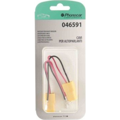 Phonocar 2 Lautsprecher-Kabel Lautsprecher-kabel 046591