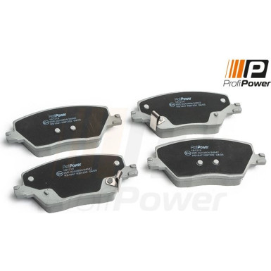 PROFIPOWER Bremsbelagsatz, Scheibenbremse 1B1219 PROFIPOWER Bremsbelagsatz, Scheibenbremse 1B1219