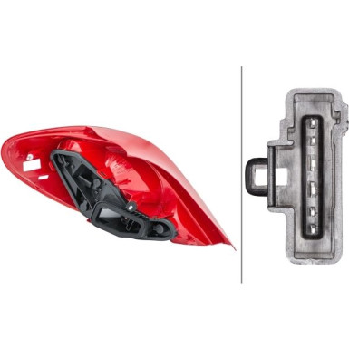 HELLA Heckleuchte 2VP 354 038-021