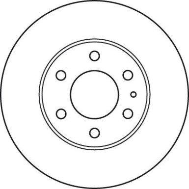 Bremsscheibe Iveco P. Daily 06-/11-/14 TRW SINGLE DF4987S Bremsscheibe Iveco P. Daily 06-/11-/14 TRW SINGLE DF4987S