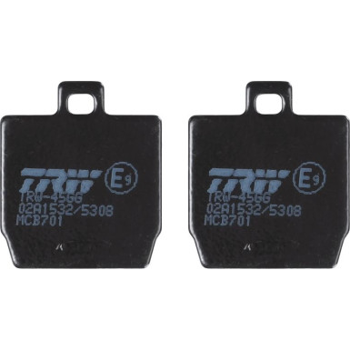 Bremsklötze vo/hi MCB701 Bremsklötze vo/hi MCB701