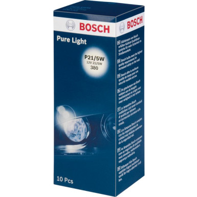 P21/5W 12V 21/5W PURE LIGHT BOSCH KFZ-GLUEHLAMPE Pure Light WS 1987302202