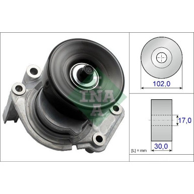 INA Spannarm, Keilrippenriemen 534 0350 10