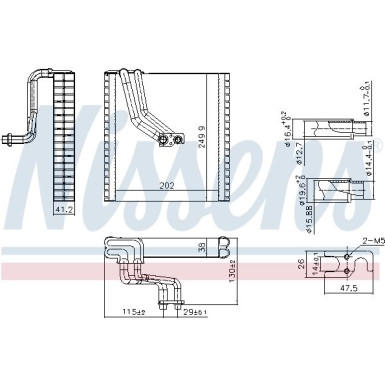 Verdampfer PKW VW Golf 1.4 TSI 13 92369