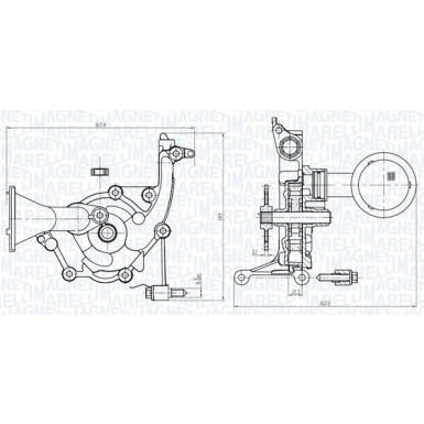 MAGNETI MARELLI Ölpumpe 351516000087 MAGNETI MARELLI Ölpumpe 351516000087