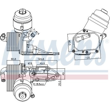 Ölkühler PKW 91424