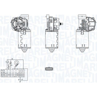 Wischermotor 60500101010