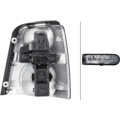 HECKLEUCHTE L 12 V HELLA VW TOURAN 03-10 2SK 009 477-091