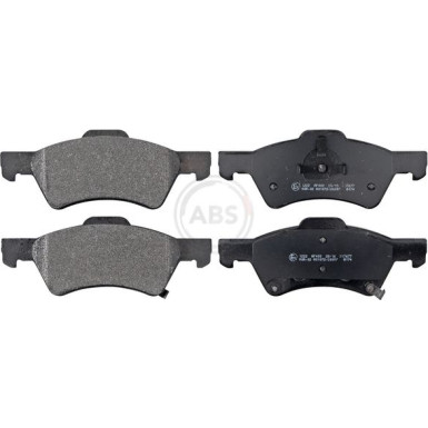 A.B.S. Bremsbeläge 38857 A.B.S. Bremsbeläge 38857