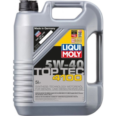 Ol Liqui Moly 5W40 5L Top Te 9511 Ol Liqui Moly 5W40 5L Top Te 9511