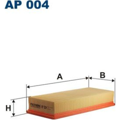 FILTRON Luftfilter AP 004