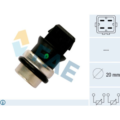 FAE Sensor, Kühlmitteltemperatur 33650 FAE Sensor, Kühlmitteltemperatur 33650