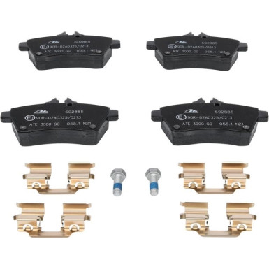 Bremsbelagsatz Db P. W169 1.5/2.0 Dci 04-12 13.0460-2885.2
