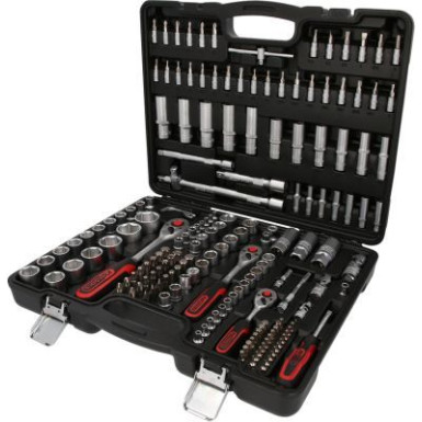 KS TOOLS 1/4 + 3/8 + 1/2 Steckschlüsselsatz, 179-teilig 917.0779 KS TOOLS 1/4 + 3/8 + 1/2 Steckschlüsselsatz, 179-teilig 917.0779