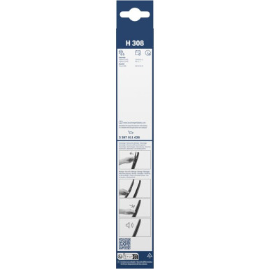 Bosch Wischerblatt H308 3397011628 Bosch Wischerblatt H308 3397011628