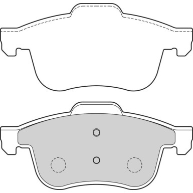 VALEO Bremsbeläge 302708