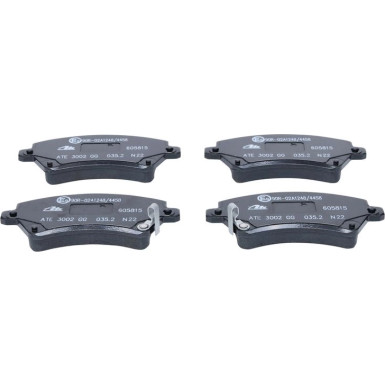 Bremsbelagsatz Toyota P. Corolla 1.4-2.0 D-4D 01-07 13.0460-5815.2 Bremsbelagsatz Toyota P. Corolla 1.4-2.0 D-4D 01-07 13.0460-5815.2