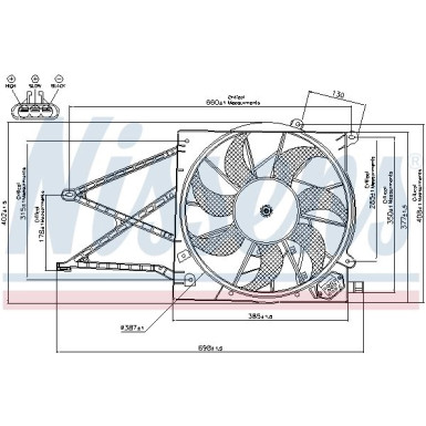 Kühlerlüfter PKW 85176