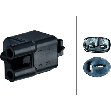 HELLA Zündspule 5DA 358 168-811 HELLA Zündspule 5DA 358 168-811