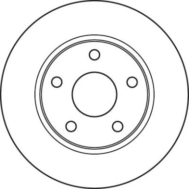 99 481 006 Bremsscheibe VA JEEP Wrangler 06 DF6037