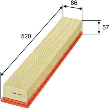 VALEO Luftfilter 585323