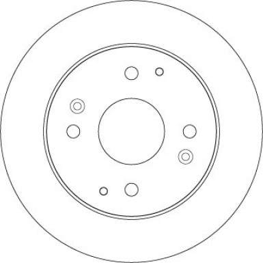 86 482 022 Bremsscheibe HA DF4815 86 482 022 Bremsscheibe HA DF4815