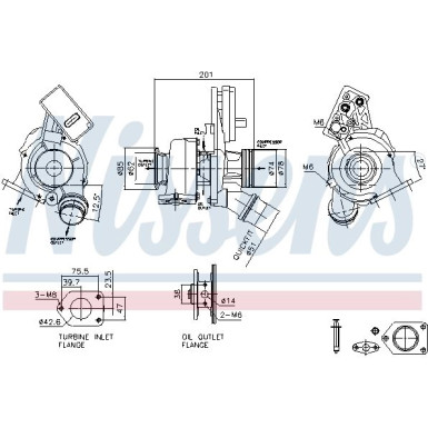 Turbolader 93519 Turbolader 93519