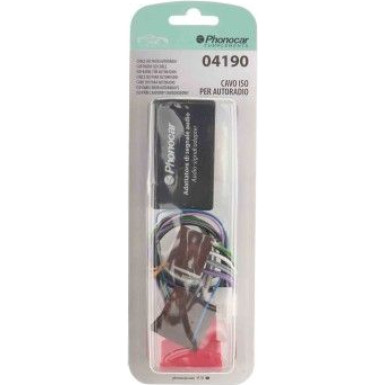 Phonocar ISO-Kabel für Autoradios 20 cm 04190