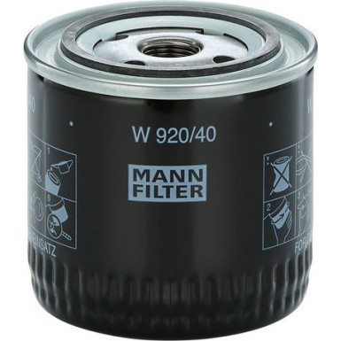Mann & Hummel Ölfilter Industrie W 920/40 Mann & Hummel Ölfilter Industrie W 920/40