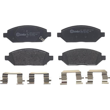 BREMBO Bremsklötze VA P 59 088 BREMBO Bremsklötze VA P 59 088