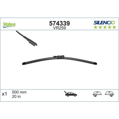VM259 VALEO Silencio X.TRM HECK 574339 VM259 VALEO Silencio X.TRM HECK 574339