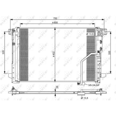 Kondensator, Klimaanlage EASY FIT 35793