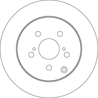 82 482 055 Bremsscheibe HA TOYOTA Verso 09 DF6319 82 482 055 Bremsscheibe HA TOYOTA Verso 09 DF6319