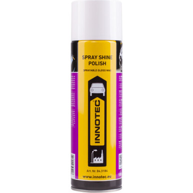 Innotec Spray Shine Polish Sprühpolitur 500ml Spraydose 1326 Innotec Spray Shine Polish Sprühpolitur 500ml Spraydose 1326