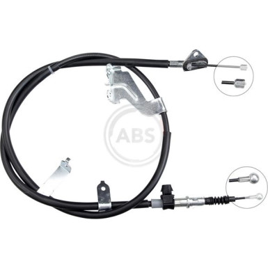 A.B.S. Handbremsseil Seilzug Festellbremse K17294 A.B.S. Handbremsseil Seilzug Festellbremse K17294