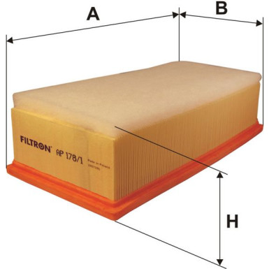 FILTRON Luftfilter AP 178/1