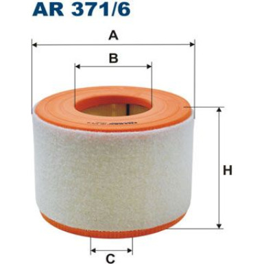 FILTRON Luftfilter AR 371/6