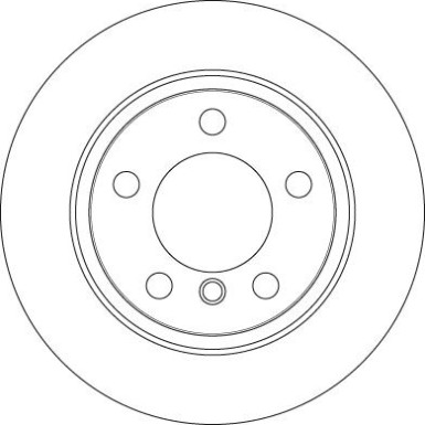 Bremsscheibe Mini T. Countryman/Paceman 10 DF6353 Bremsscheibe Mini T. Countryman/Paceman 10 DF6353