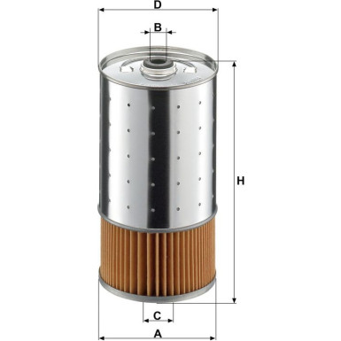 Mann & Hummel Ölfilter PKW MERCEDES PF 1050/1 N