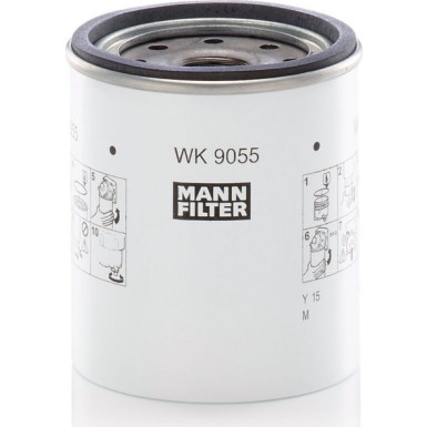 Mann & Hummel Kraftstofffilter PKW JEEP Cherokee 2.5 TD 88-01 WK 9055 z