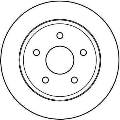 99 482 000 Bremsscheibe HA JEEP Grand Cherokee 99 DF4178